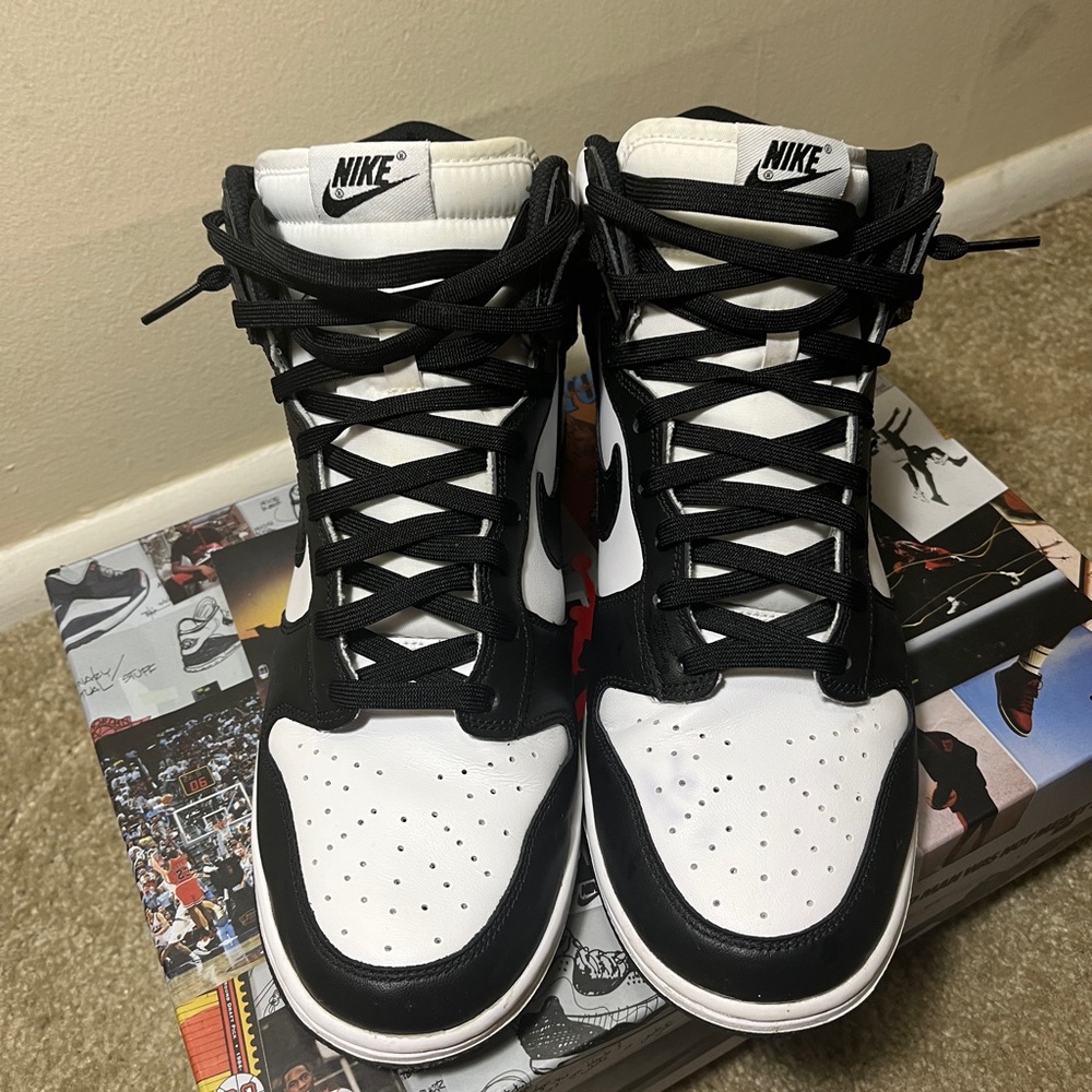 Nike Black and White Classic High-Tops